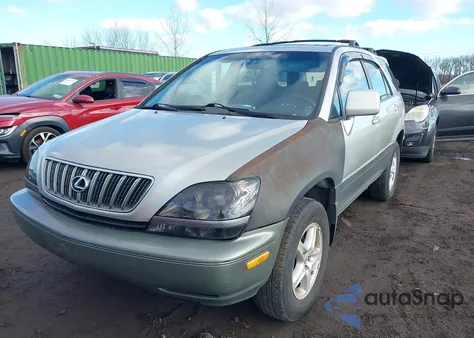 2000 Lexus Rx 300 from USA, damaged, VIN JT6HF10U1Y0134075